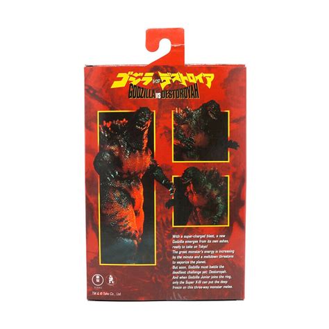 Makecool Neca Godzilla Vs Destoroyah Burning Godzilla Action