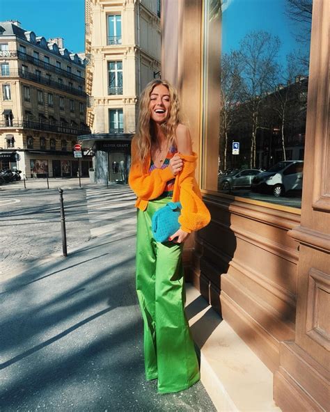 10 Colorful Outfit Ideas For The Woman Who Never Wears Color Who What Wear Colourful Outfits