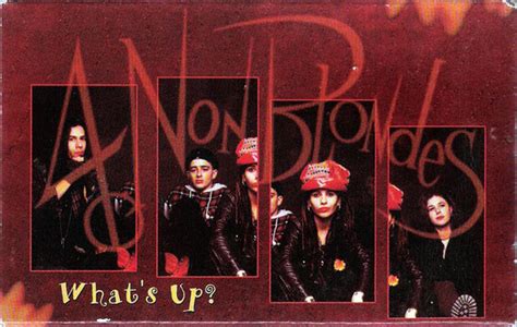 4 Non Blondes Whats Up 1993 Sr Dolby Hx Pro Cassette Discogs