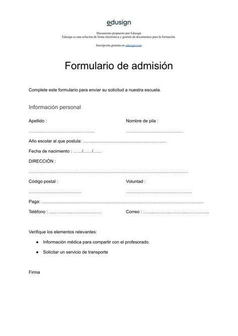 Modelo De Carta De Solicitud De Documentación Plantilla En Word O Pdf Edusign