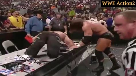 One Of The Best In Raws History Stone Cold And Triple H Vs Chris Benoit And Chris Jericho