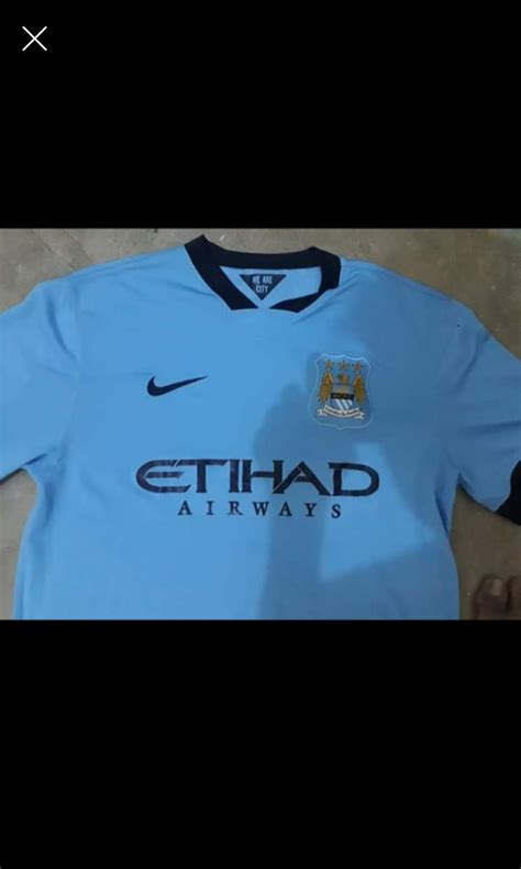 1415 Nike Manchester City Fc Home Kit Top Mens Fashion Activewear On Carousell