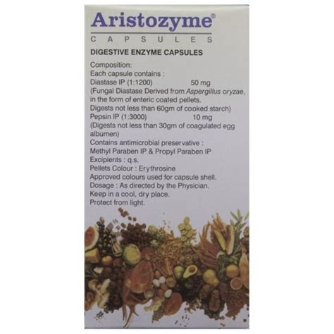 Aristozyme Uses Price Dosage Side Effects Substitute Buy Online