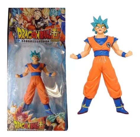 Muñeco Figura Dragon Ball Z Goku Ssj Fase Blue Y Mucho en venta en