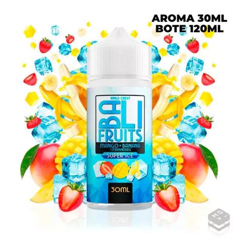 FLAVOUR MANGO BANANA STRAWBERRY SUPER ICE 30ML BALI FRUITS BY KINGS