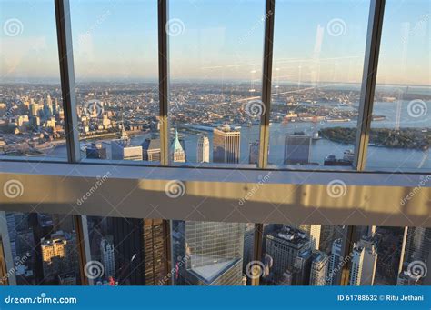 One World Trade Center Observation Deck in New York Editorial ...