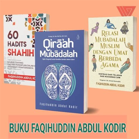 Jual Paket Buku Faqihuddin Abdul Kodir Qiraah Mubadalah Relasi