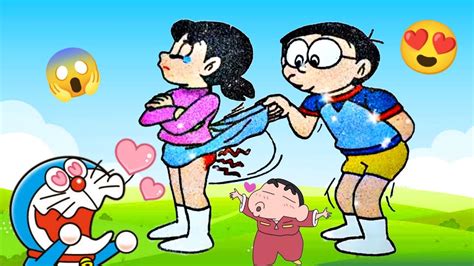 Shinchan And Nobita Game Nobita Dangerous Prank With Shizuka Funny