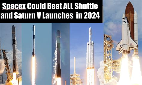 SpaceX Could Launch More in 2024 Than 30 Years of Space Shuttle and ...