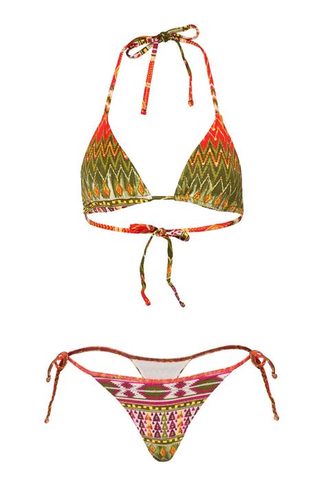 Marrakech Tie Bikini Bronceador Oleaje Swimwear