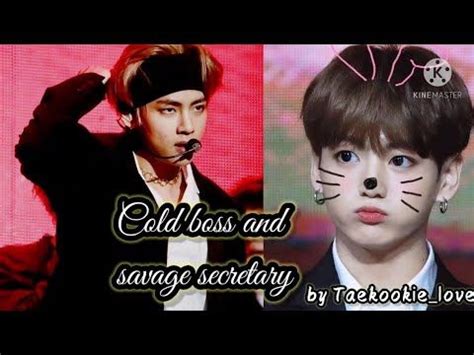 Taekook Oneshot Ff Cold Boss And Savage Secretary Part In