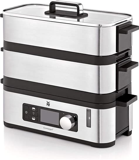 Vaporiera Elettrica Compatta In Acciaio Inox 18 10 Cromargan Wmf