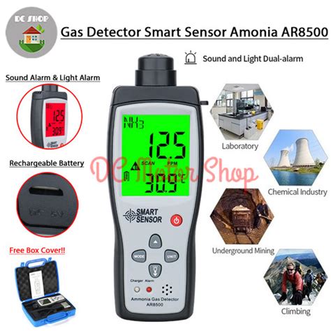 Jual Smart Sensor AR8500 Ammonia Monitor Gas Detector Alat Ukur Amonia