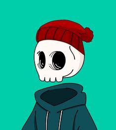 36 Skull nft ideas | swag cartoon, cartoon profile pics, cool ...