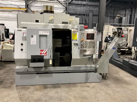 Haas Sl T Used Cnc Lathe With Live Tooling For Sale Buy And