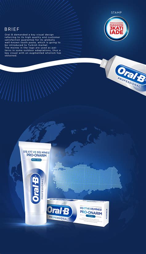 Oral B Professional Toothpaste Series On Behance