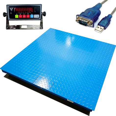 Buy Pec Scales Warehouse Heavy Duty Industrial Pallet Floor Scale With