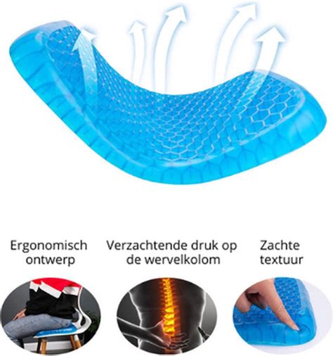 Orthopedisch Zitkussen Gelkussen Auto Ergonomisch Kussen