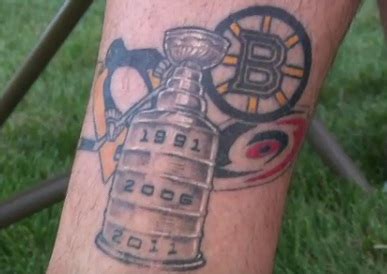 Mark Recchi Gets Stanley Cup Tattoo | Larry Brown Sports