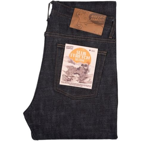 Naked Famous Denim Weird Guy Slub Stretch Selvedge