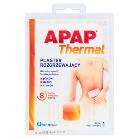 Apap Thermal Plaster Rozgrzewaj Cy Sztuka Apteka Namex