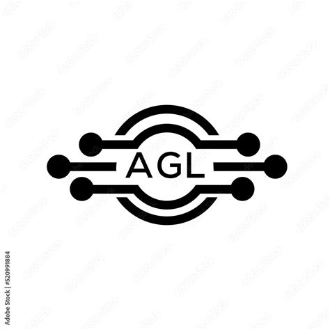 Agl Letter Logo Agl Best White Background Vector Image Agl Monogram