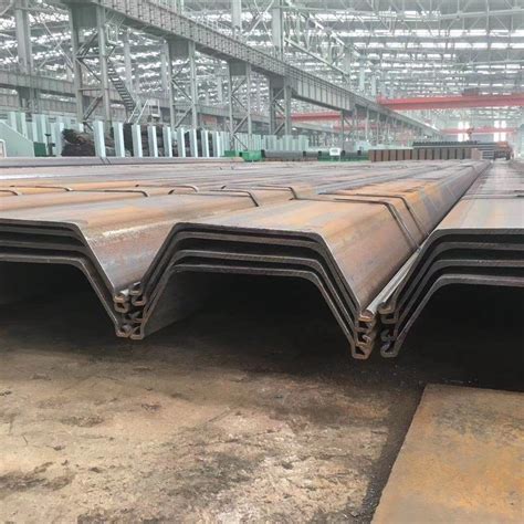 Hot Rolled Piles Sy295 Sy390 U Shape Z Shape Steel Sheet Piles For