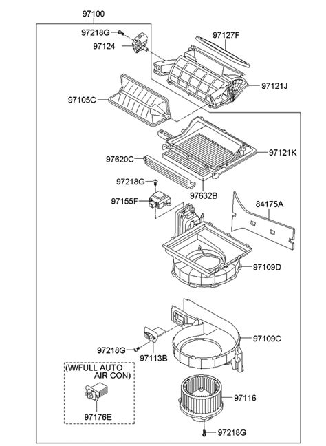 971002TBA0 Genuine Kia Blower Unit