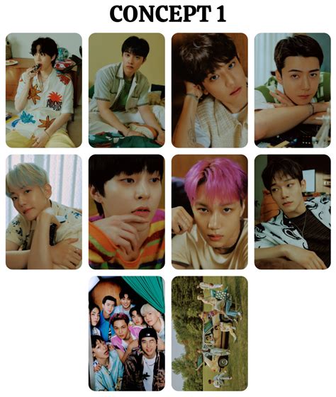 EXO - Exist Concept Photocards - THEKFANDOMSTORE