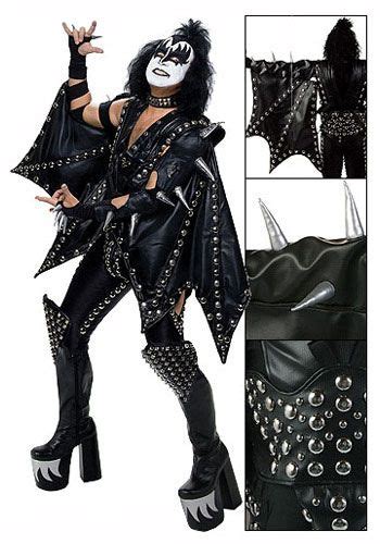 Authentic Gene Simmons Costume Kiss Halloween Costumes Kiss Costume