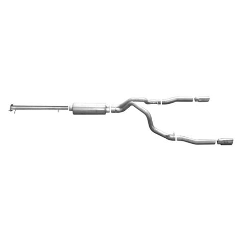 Gibson Split Rear Stainless Steel Cat Back Exhaust System