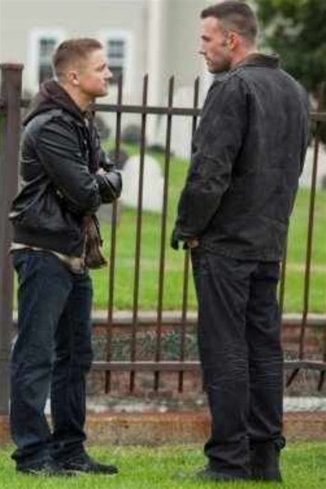 Jeremy Renner And Ben Affleck The Town 2010 The Town Movie