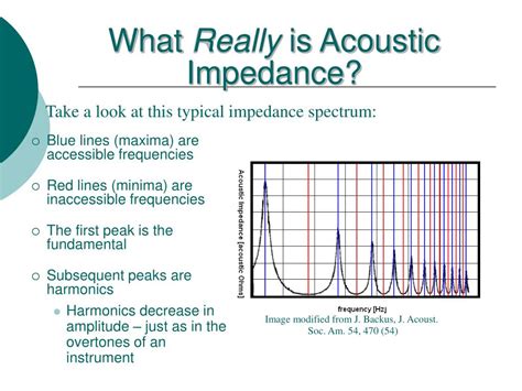 PPT - Acoustic Impedance Measurements PowerPoint Presentation, free ...