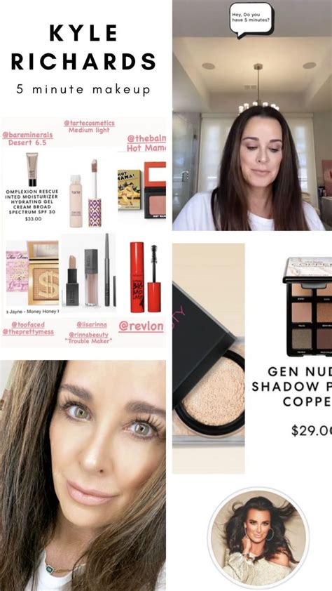 Kyle Richards 5 Minute Makeup Routine 5 Minute Makeup Makeup