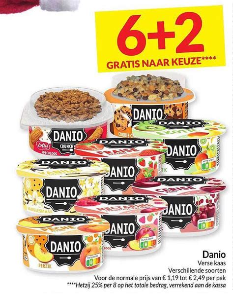 Danio verse kaas promotie bij Intermarché