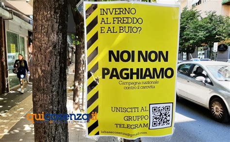 Noi Non Paghiamo Anche A Cosenza La Campagna Nazionale Contro Il