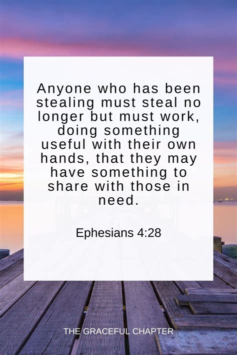 Bible Verses About Stealing The Graceful Chapter