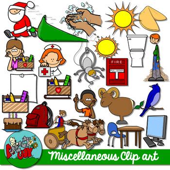 Miscellaneous Clip art by A Sketchy Guy | Teachers Pay Teachers