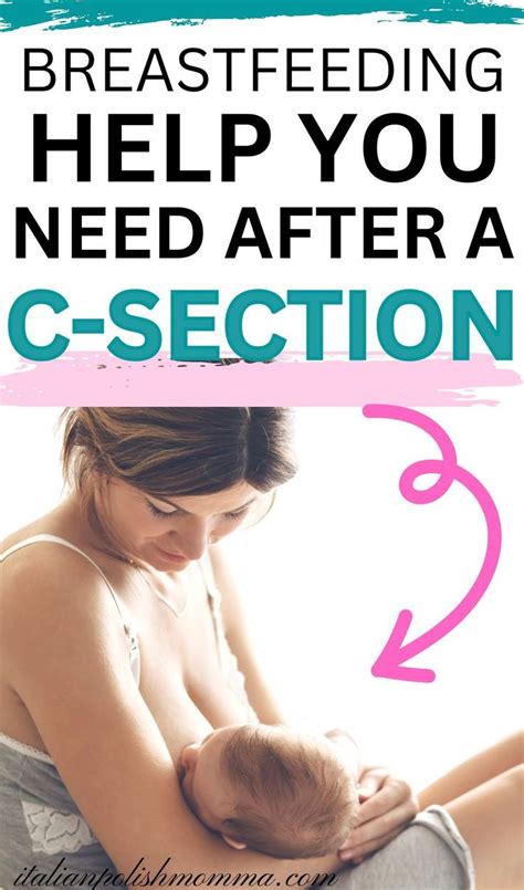 Breastfeeding Help After A C Section Delivery Artofit