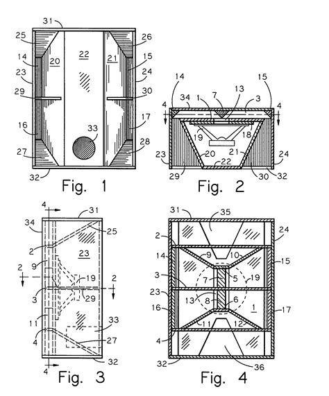 Folded Horn Bass Cabinet Design