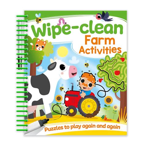 Wipe Clean Activities Book — Toycra