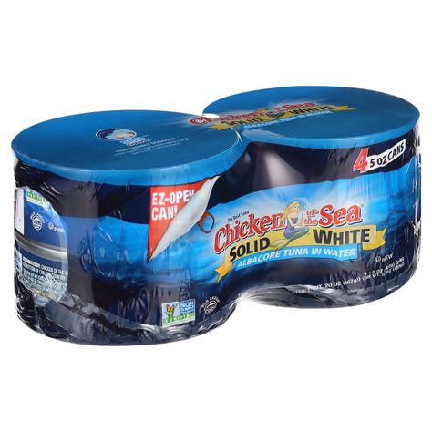 Pack Chicken Of The Sea Solid White Albacore Tuna In Water Oz