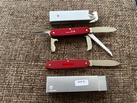 Sch Ne Sackmesser Victorinox Alox Rot Gelb Neu Ovp Kaufen Auf Ricardo