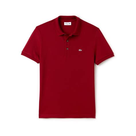 Lacoste Erkek Slim Fit Bordo Polo S Ph Occasion