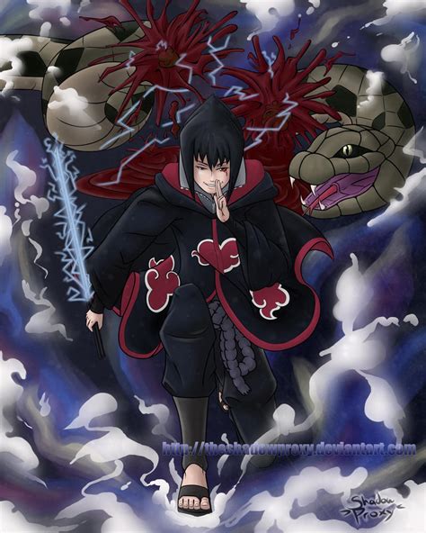 Akatsuki Sasuke by oneillustrates on DeviantArt