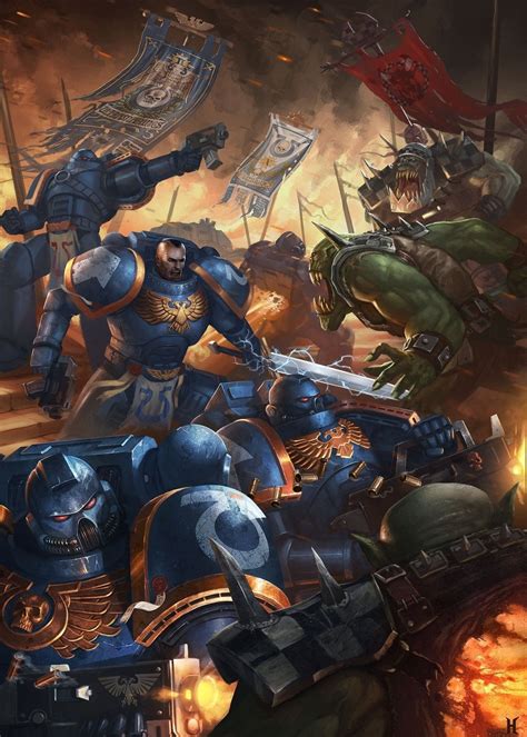 Warhammer 40k Ultramarines Wallpaper