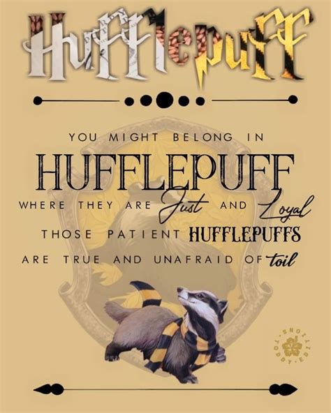 💛 ⃕͜ꦿ Quote Hufflepuff