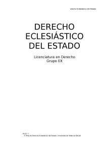 Preguntas Examen Final Ex Menes De Derecho Eclesi Stico Docsity