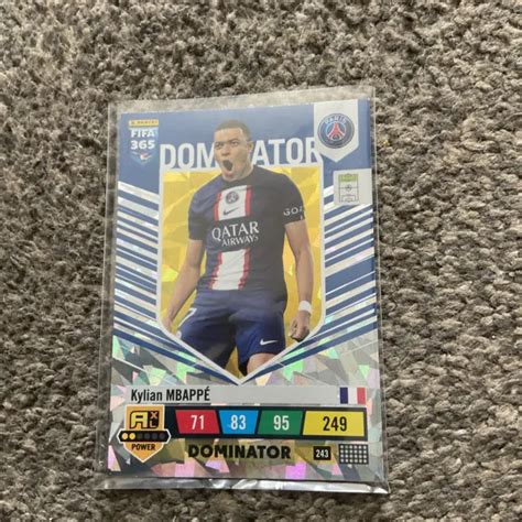 Panini Fifa Kylian Mbappe Dominator No Mint Eur