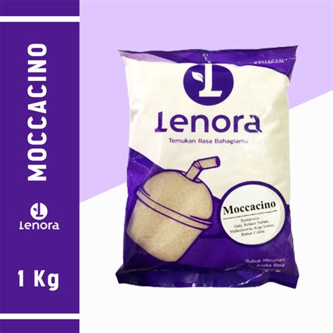 LENORA Bubuk Minuman Moccacino Serbuk Minuman Powder Drink Rasa